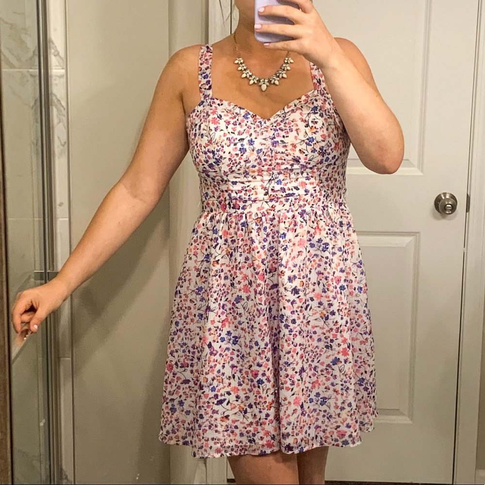Floral Mini Dress